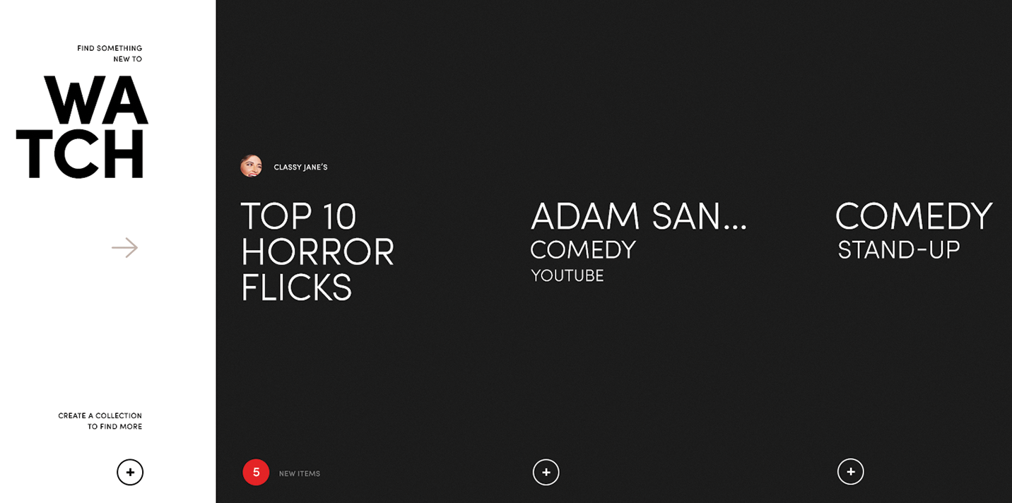 landing page screen 1